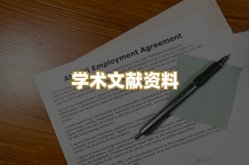 学术文献资料